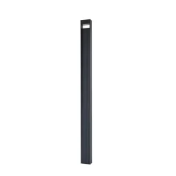 Lucande LED buitenlamp Tavion, 230 cm, antraciet, IP65