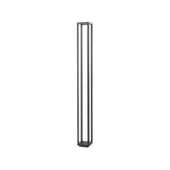 Lucande LED buitenlamp Thorvid, hoogte 180 cm, zwart