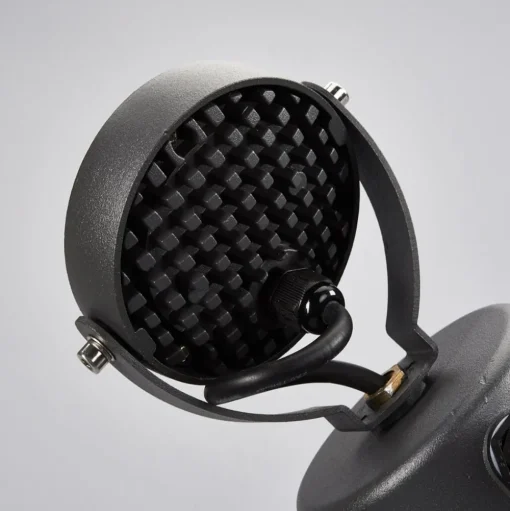 Lucande LED buitenspot Gavin, 33 cm, antraciet, aluminium