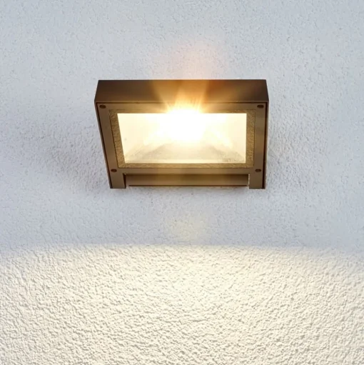 Lucande LED buitenspot Maica, antraciet, draaibaar, IP65