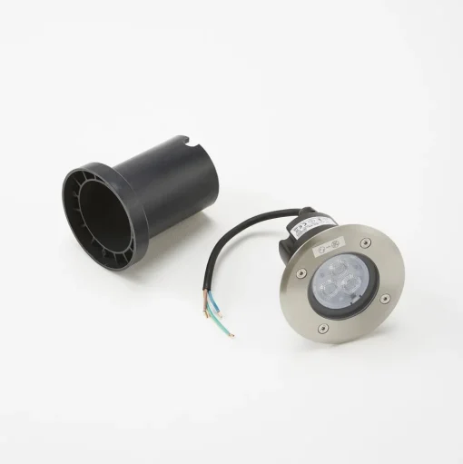 Lucande LED grondspot inbouwlamp Ava, Ø 12 cm, rond, IP67