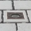 Lucande LED grondspot inbouwlamp Ava, 12 cm x 12 cm, IP67