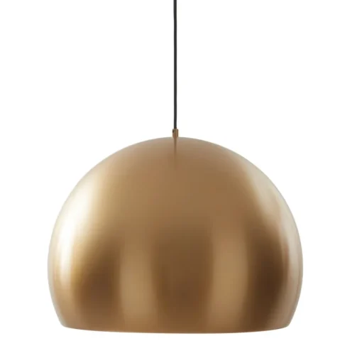 Lucande LED hanglamp Lythara, goud, Ø 50 cm, aluminium