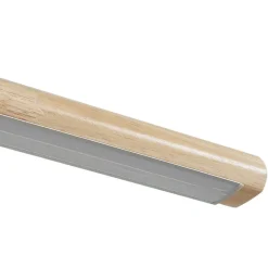 Lucande LED hanglamp Maruta, hout, balk, 120 cm, 3000K