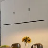 Lucande LED hanglamp Stakato, 140 cm, 6-lamps, dimbaar