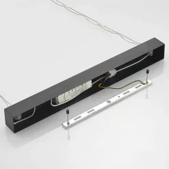 Lucande LED hanglamp Stakato, 140 cm, 6-lamps, dimbaar