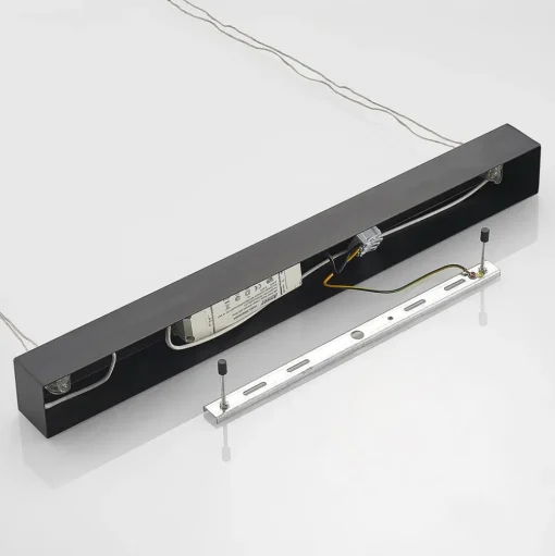 Lucande LED hanglamp Stakato, 140 cm, 6-lamps, dimbaar