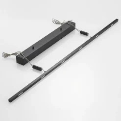 Lucande LED hanglamp Stakato, 120 cm, 6-lamps, dimbaar