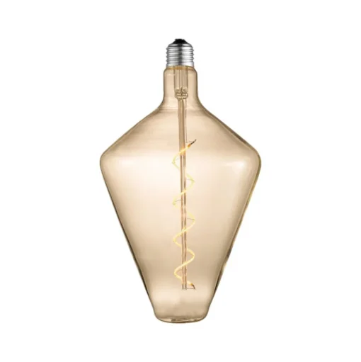 Lucande LED lamp E27 Ø15cm 4W 2700K amber