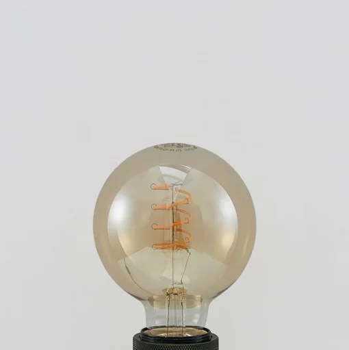 Lucande LED lamp E27 G95 4W 2.700 K dimbaar amber