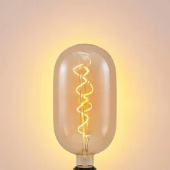 Lucande LED lamp E27 T140 4W 2.700K dimbaar amber