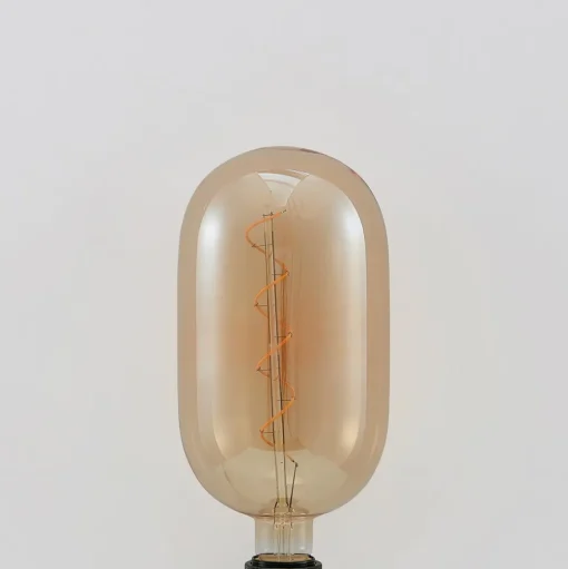 Lucande LED lamp E27 T140 4W 2.700K dimbaar amber
