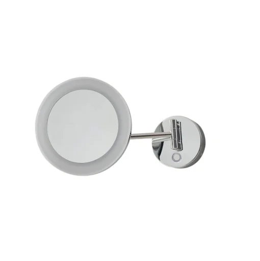 Lucande LED make-upspiegel Fyria, chroom, staal, CCT