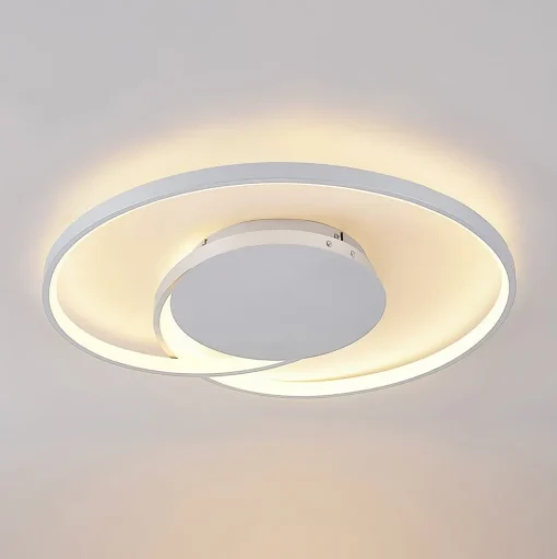 Lucande LED plafondlamp Enesa, 63 cm, CCT, afstandsbediening, dimbaar