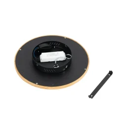 Lucande LED plafondlamp Joren, Ø 38 cm, hout, CCT, afstandsbediening