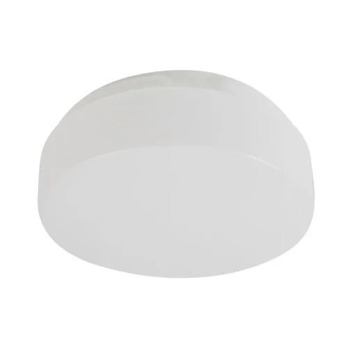 Lucande LED plafondventilator Kayu, wit, DC, stil, Ø 132 cm