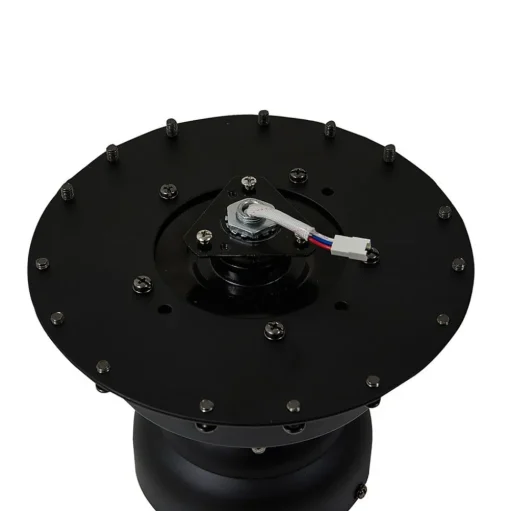 Lucande LED plafondventilator Omendo, zwart, DC, stil, CCT