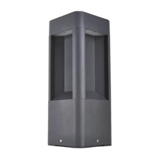 Lucande LED sokkellamp Annika, antraciet, metaal, 30 cm