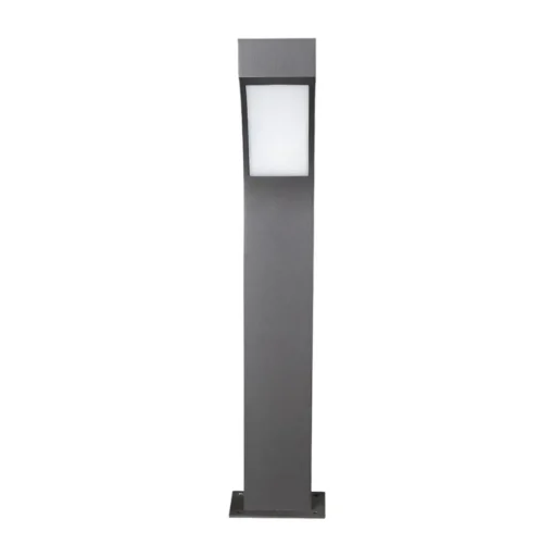 Lucande LED sokkellamp Lennik, 60 cm, antraciet, metaal
