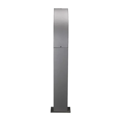 Lucande LED sokkellamp Lennik, 60 cm, antraciet, metaal
