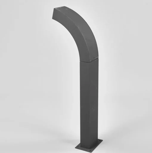 Lucande LED sokkellamp Lennik, sensor, 60 cm, antraciet