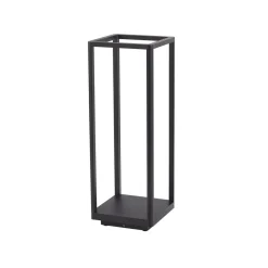 Lucande LED sokkellamp Thorvid, hoogte 50 cm, zwart