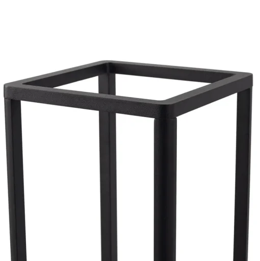 Lucande LED sokkellamp Thorvid, hoogte 50 cm, zwart