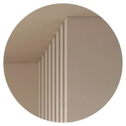 Lucande LED spiegel Celestiel, rond, verwarmbaar, CCT, Ø 60 cm