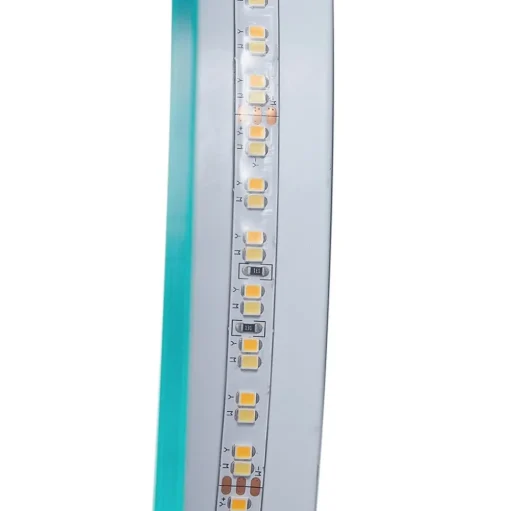 Lucande LED spiegel Celestiel, halfrond, CCT, Ø 50 cm