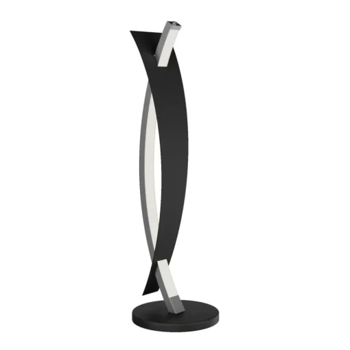 Lucande LED tafellamp Marija, zwart, dimbaar, 62 cm