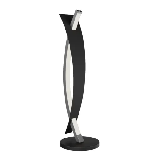 Lucande LED tafellamp Marija, zwart, dimbaar, 62 cm