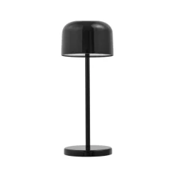 Lucande LED tafellamp Quill, zwart, CCT, dimbaar