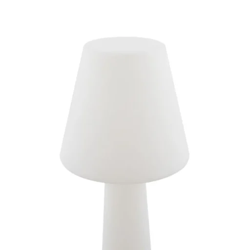 Lucande LED terraslamp Gauri, wit, 153 cm, IP44