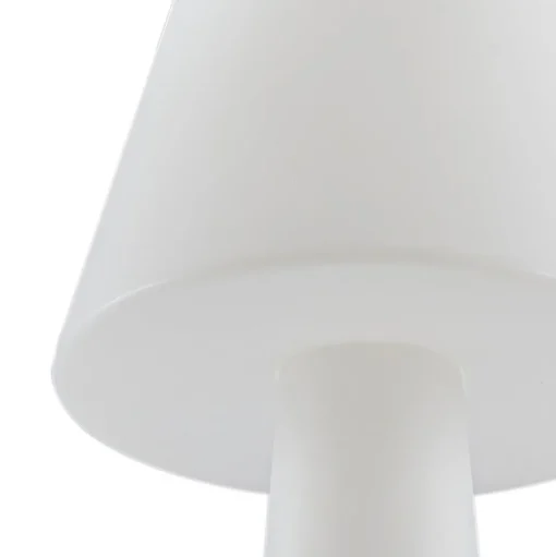 Lucande LED terraslamp Gauri, wit, 153 cm, IP44