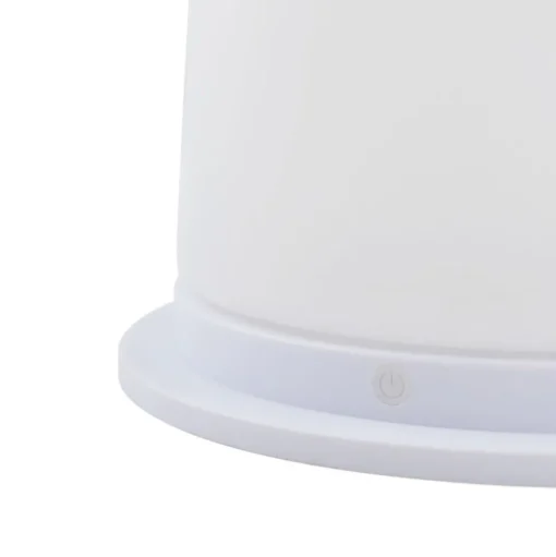 Lucande LED terraslamp Gauri, wit, 153 cm, IP44