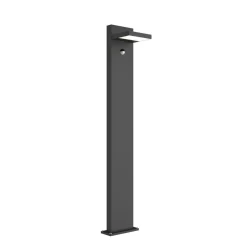 Lucande LED tuinpadverlichting Silvan, 100 cm, sensor, antraciet