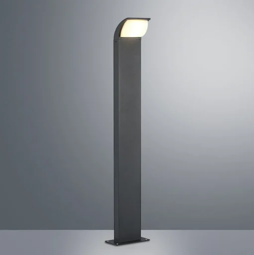 Lucande LED tuinpadverlichting Tinna, 80 cm, antraciet, IP65