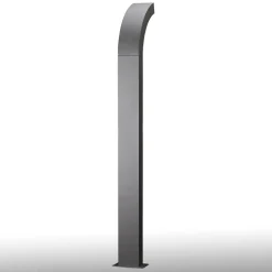 Lucande LED tuinpadverlichting Lennik, 100 cm, antraciet, metaal