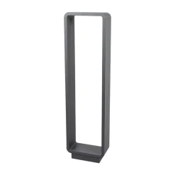 Lucande LED tuinpadverlichting Ninon, 80 cm, antraciet, metaal