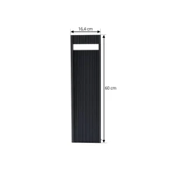 Lucande LED tuinpadverlichting Tavion, 60 cm, antraciet, IP65