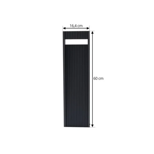 Lucande LED tuinpadverlichting Tavion, 60 cm, antraciet, IP65