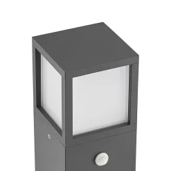 Lucande LED tuinpadverlichting Dewari, bewegingsmelder, 65 cm, IP54