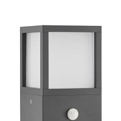 Lucande LED tuinpadverlichting Dewari, bewegingsmelder, 65 cm, IP54
