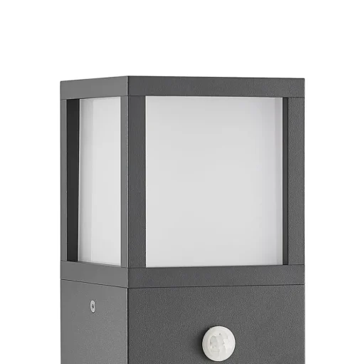Lucande LED tuinpadverlichting Dewari, bewegingsmelder, 65 cm, IP54