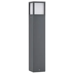 Lucande LED tuinpadverlichting Dewari, 65 cm, donkergrijs, IP54