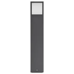 Lucande LED tuinpadverlichting Dewari, 65 cm, donkergrijs, IP54