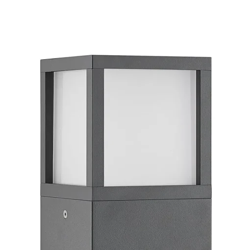 Lucande LED tuinpadverlichting Dewari, 65 cm, donkergrijs, IP54