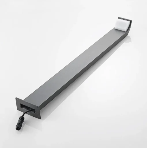 Lucande LED tuinpadverlichting Tinna, 100 cm, antraciet, IP65