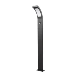 Lucande LED tuinpadverlichting Juvia, 100 cm, bewegingsmelder, IP54
