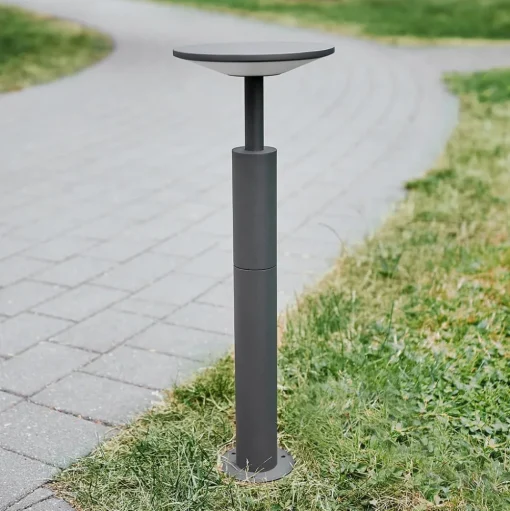 Lucande LED tuinpadverlichting Fenia, 60 cm, antraciet, IP65